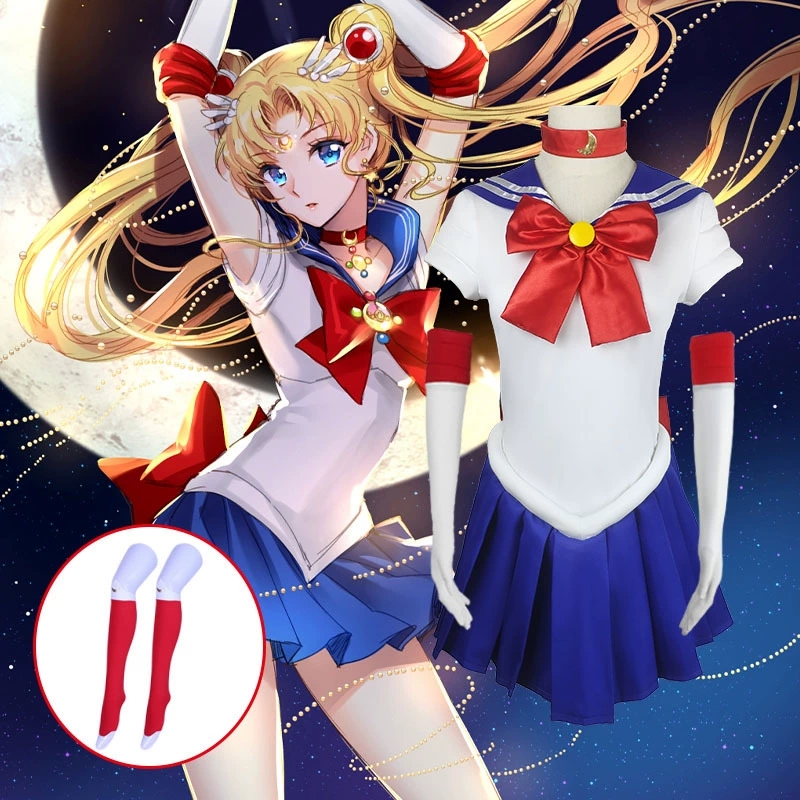 Kids Cosplay Anime - Adults Kids Cosplay Anime Sailor Costume