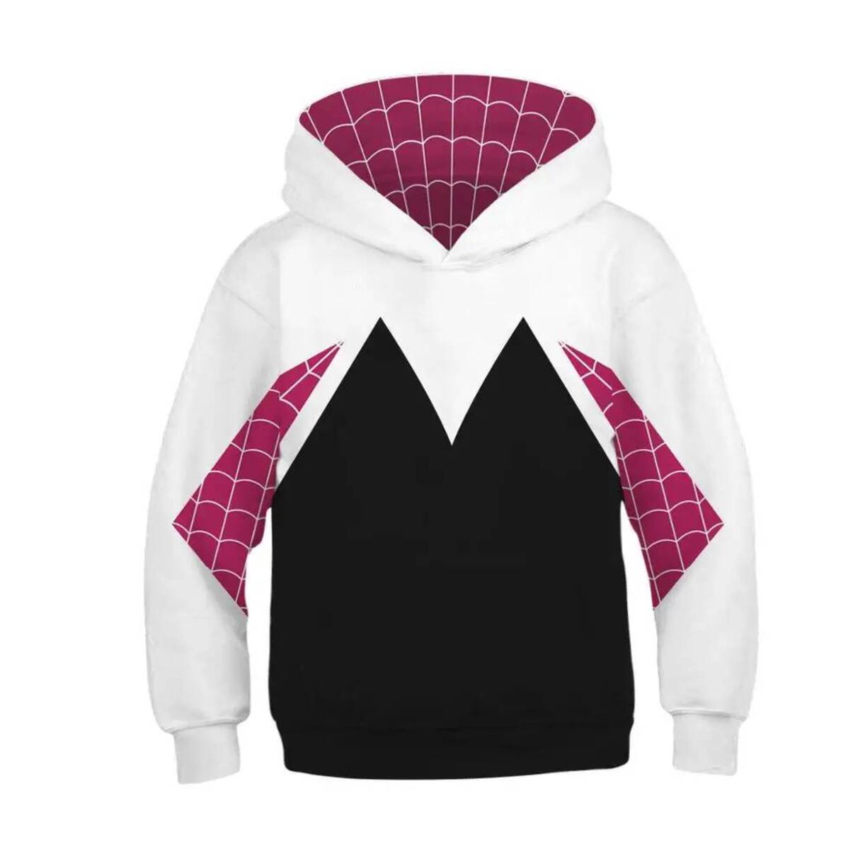 Kids Cosplay Anime - Kids Gwen Stacy Cosplay Costumes Hoodie