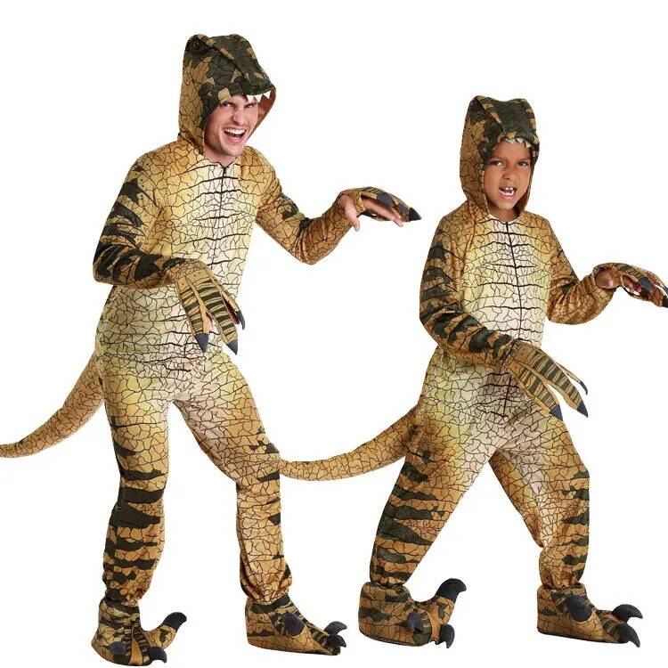 Kids Cosplay Anime - Dinosaur Tyrannosaurus Kids Costumes Adult Boys