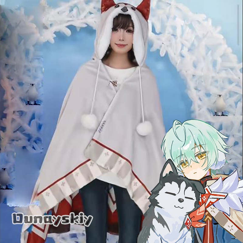 Anime Cosplay Dress For Men - Anime Game Series: Genshin Impact Alyosha