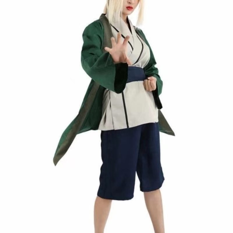 Tsunade Cosplay Costume Full S - огляд і ціна Cosplay Anime Tsunade