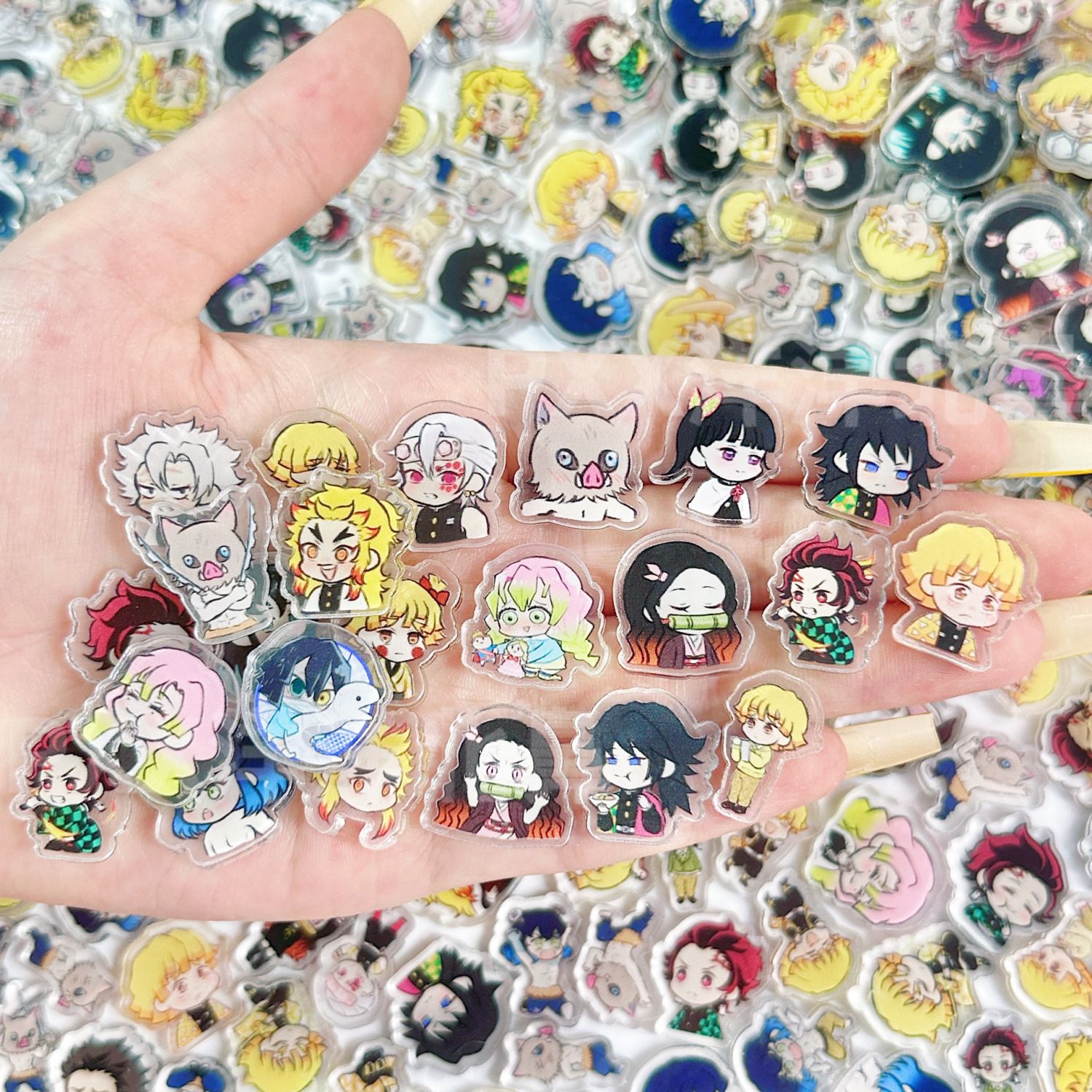 50/100Pcs 1/2cm Mini Demon Sla - огляд і ціна Cosplay Anime Tsunade