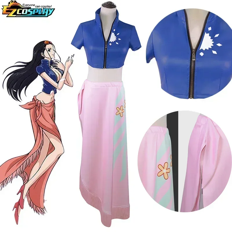 Nico Robin Cosplay Costume Dre - огляд і ціна Anime Cosplay Nico Robin