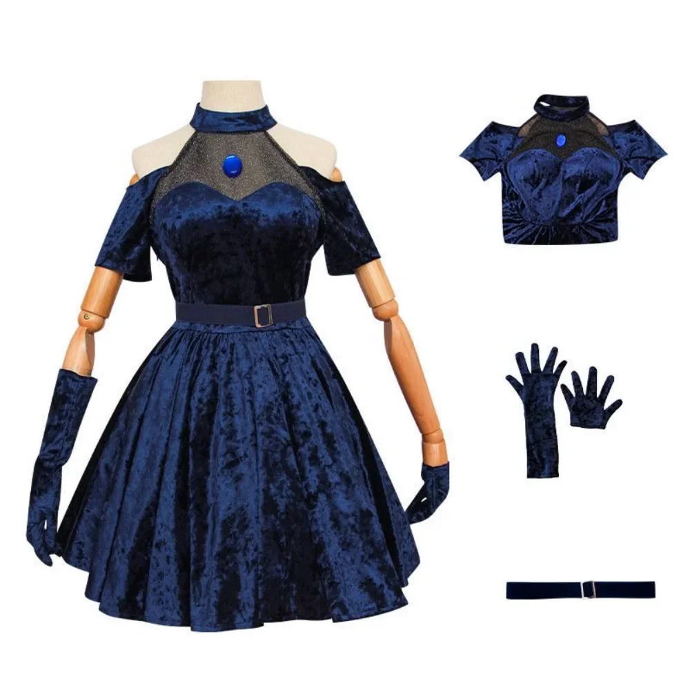 2026 Mizi Cosplay Costume Anim - огляд і ціна Anime Cosplay Blue Hair