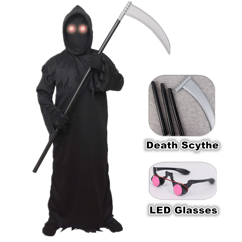 Halloween Grim Reaper Horror C - огляд і ціна Anime Cosplay Eyes