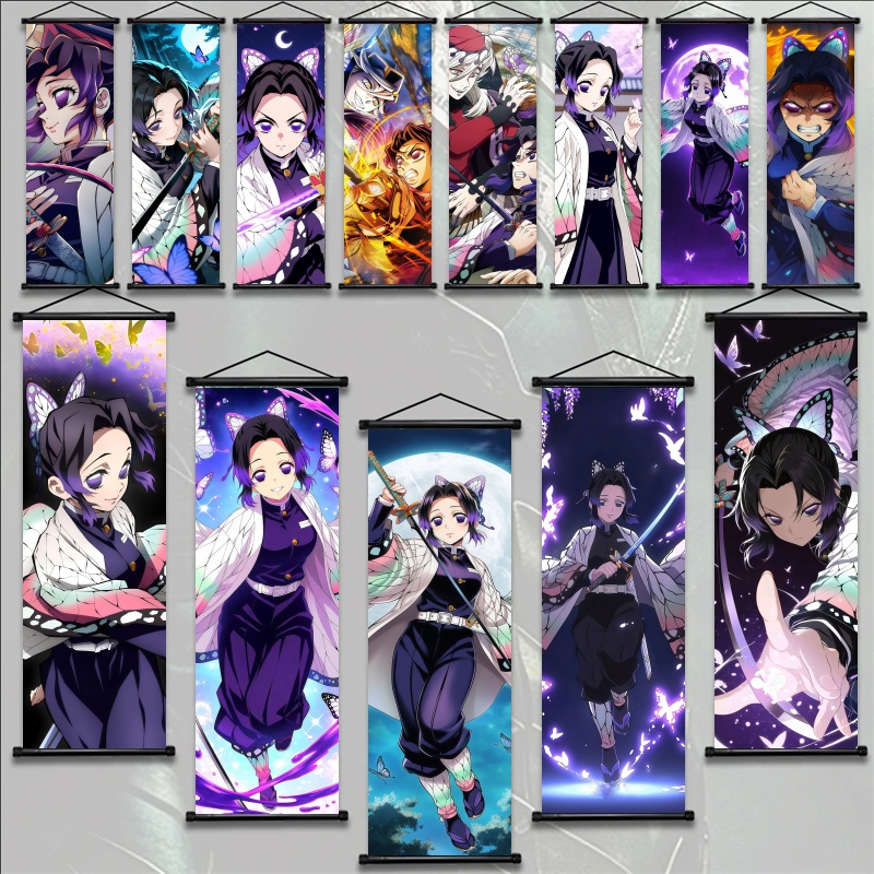 Shinobu Kocho Demon Slayer Art - огляд і ціна Anime Cosplay Props
