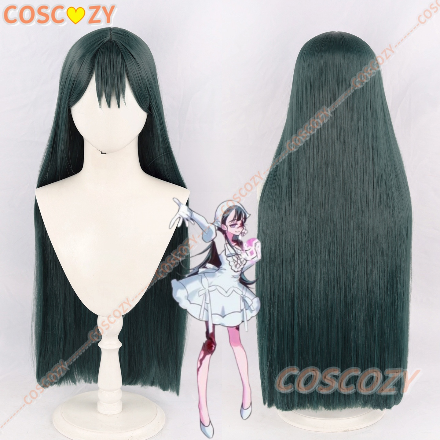Zombie Stage Sua Cosplay Wig W - огляд і ціна Anime Zombie Cosplay
