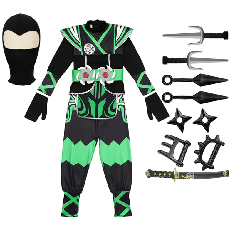 Japanese Ninja Costume Set for - огляд і ціна Kids Cosplay Anime