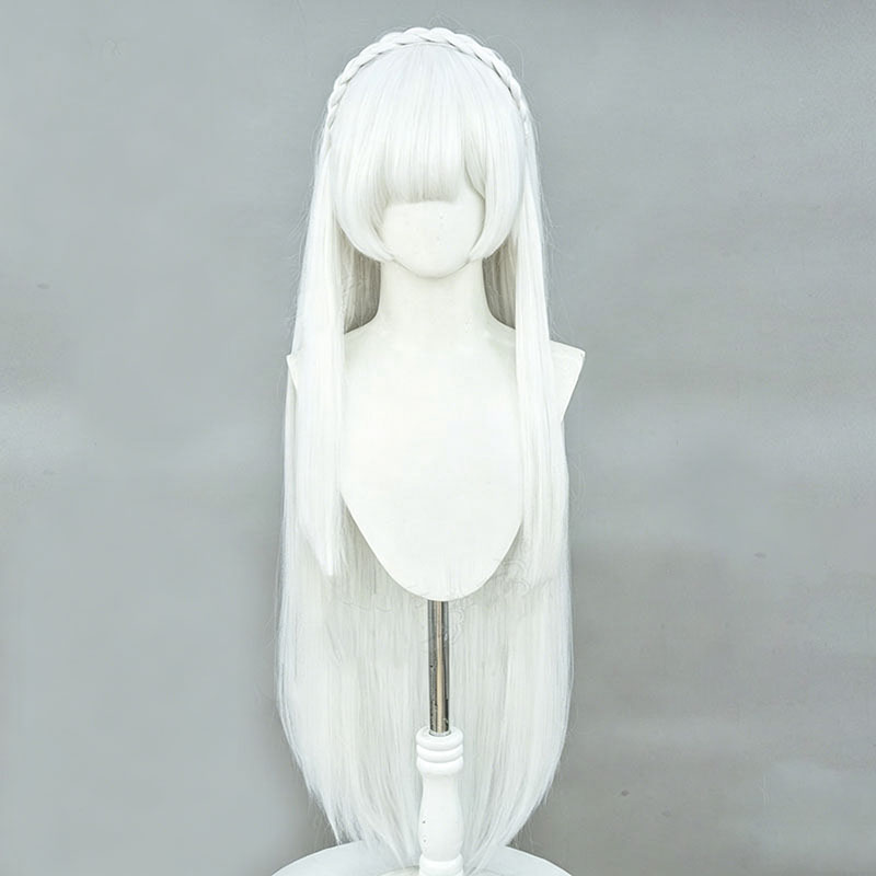 Anime Re:Zero Emilia Cosplay W - огляд і ціна Re Zero Rem Wig