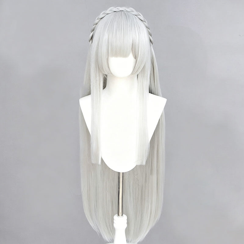 Anime Re:Zero Emilia Cosplay W - огляд і ціна Re Zero Rem Wig