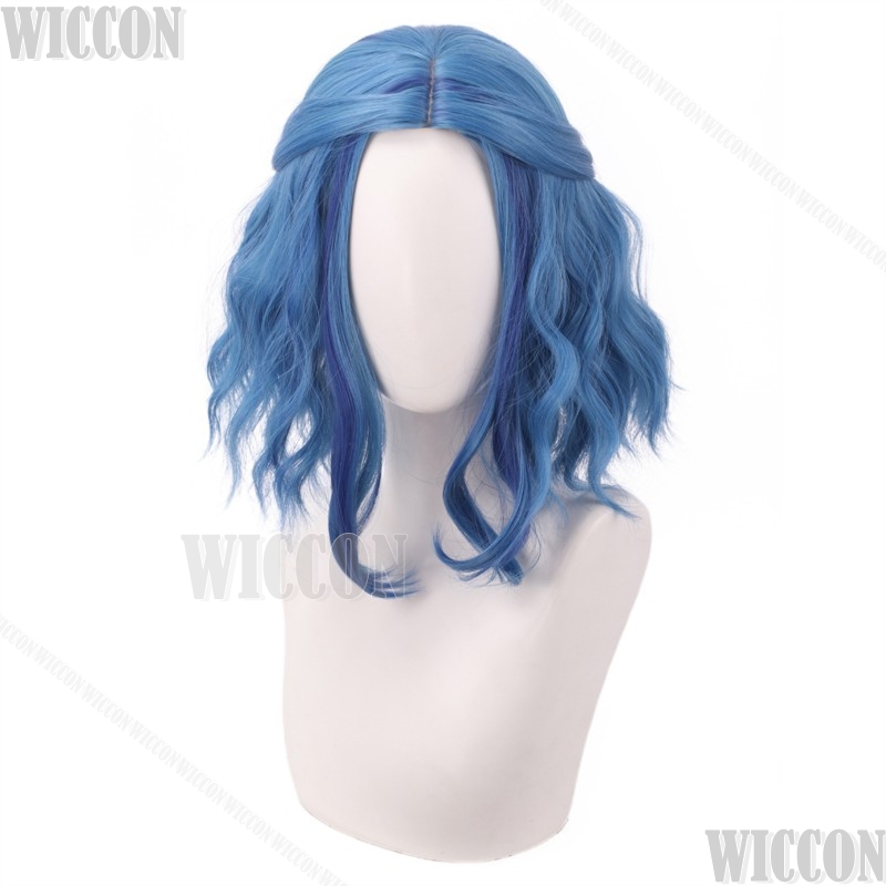 Titans Superhero Raven Cosplay - огляд і ціна Anime Cosplay Blue Hair
