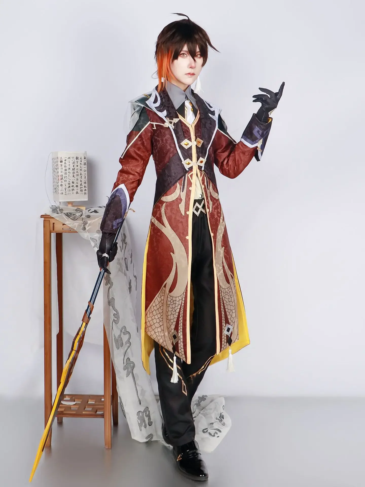 Genshin Impact Zhongli Cosplay - огляд і ціна Anime Cosplay Dress For Men