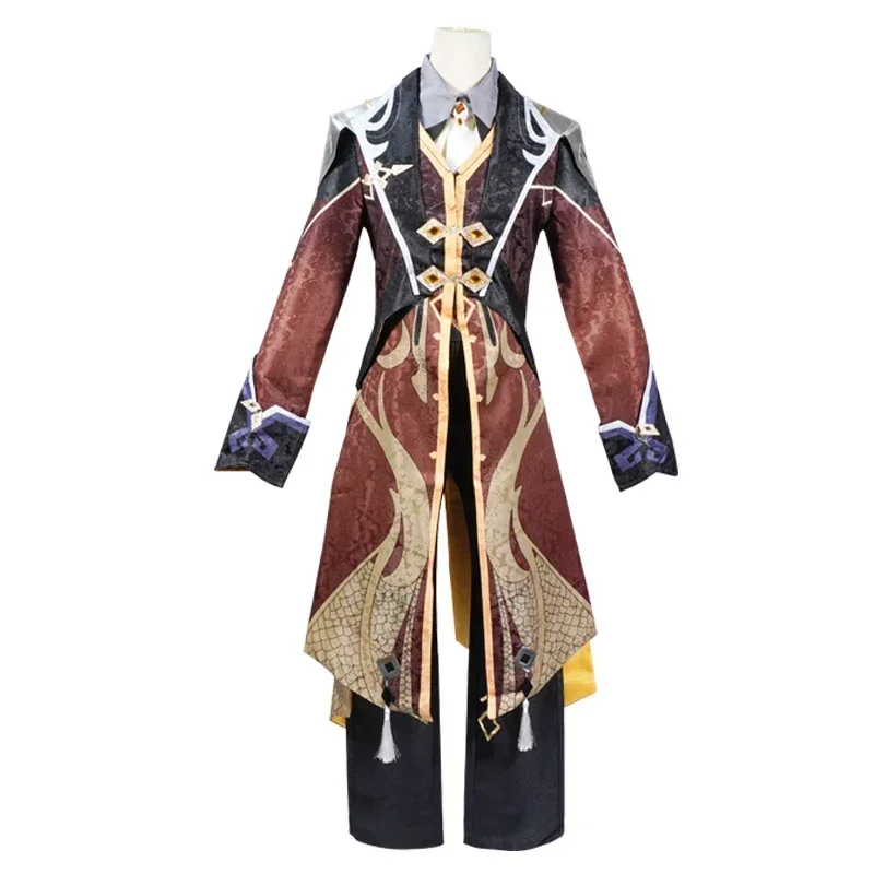 Genshin Impact Zhongli Cosplay - огляд і ціна Anime Cosplay Dress For Men