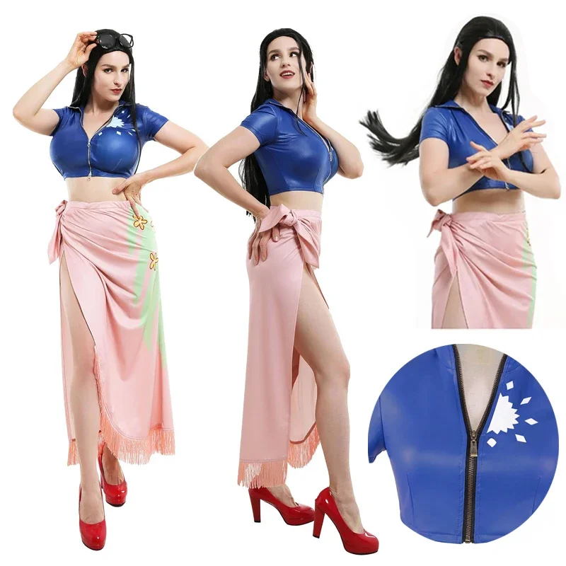 Nico Robin Cosplay Costume Dre - огляд і ціна Anime Cosplay Nico Robin