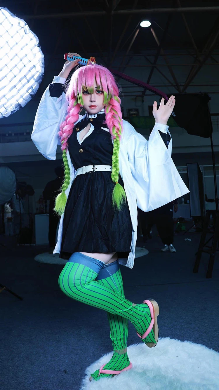 Anime Kanroji Mitsuri Cosplay  - огляд і ціна Kids Cosplay Anime