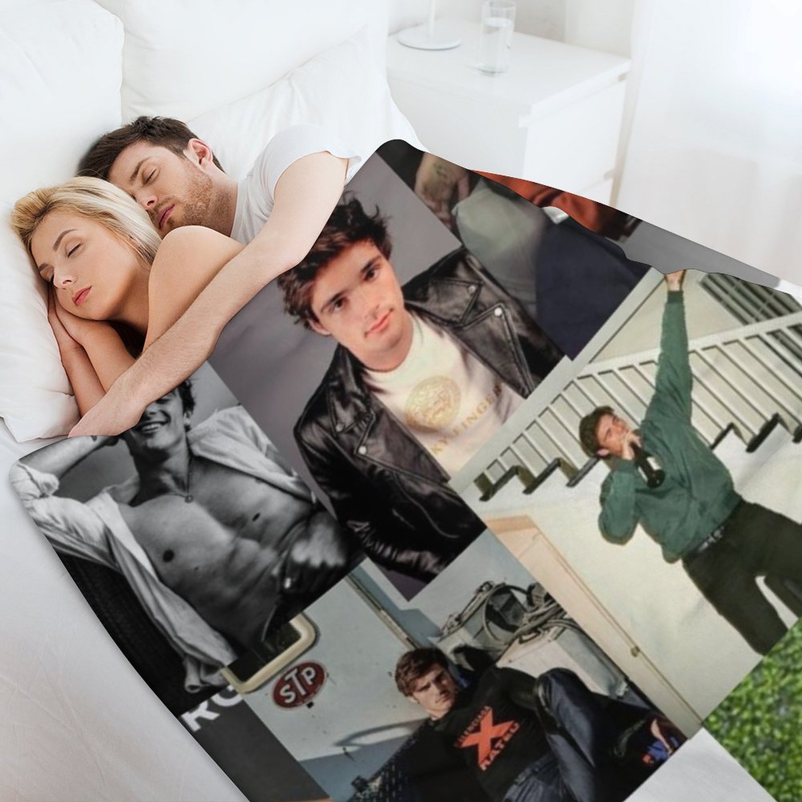 Jacob Elordi pic collage Throw - огляд і ціна Anime Cosplay Pics