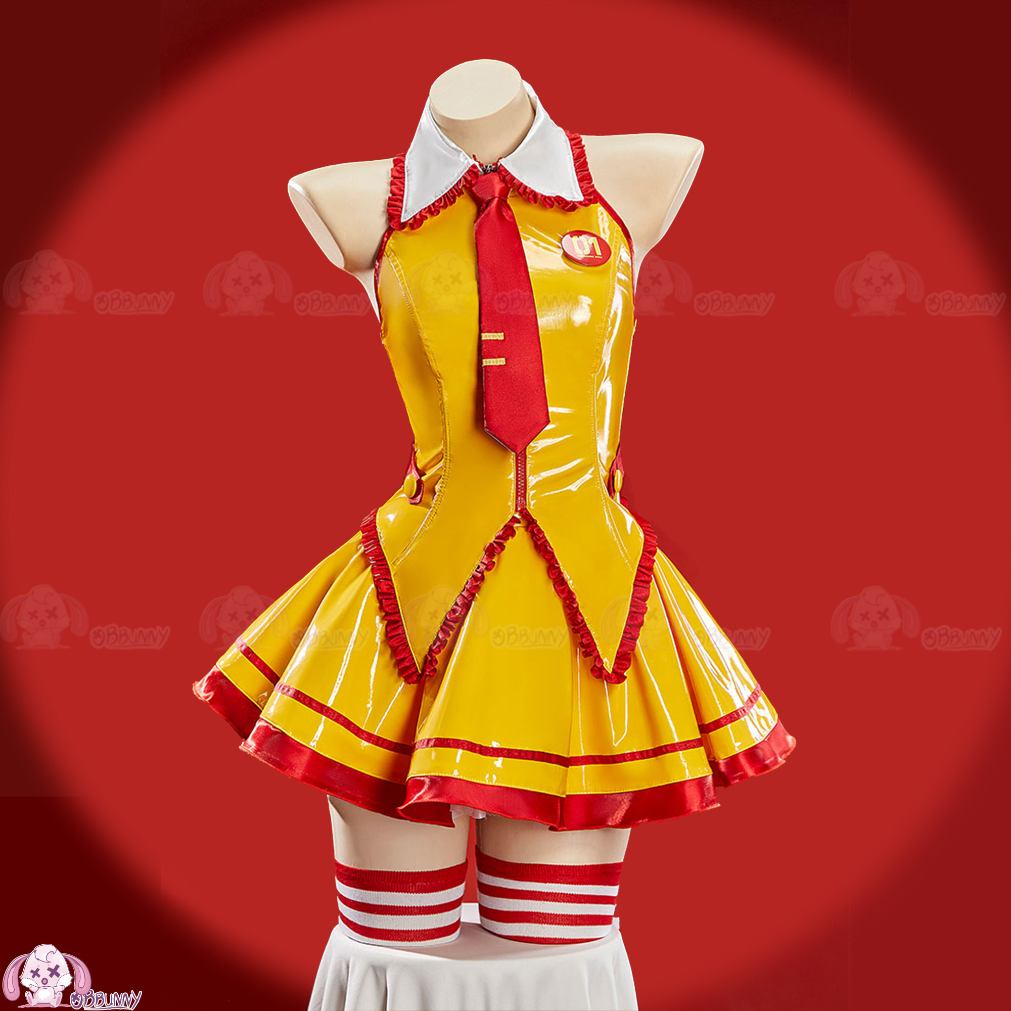 Miku Fanart Cosplay Costume PU - огляд і ціна Anime Cosplay Miku