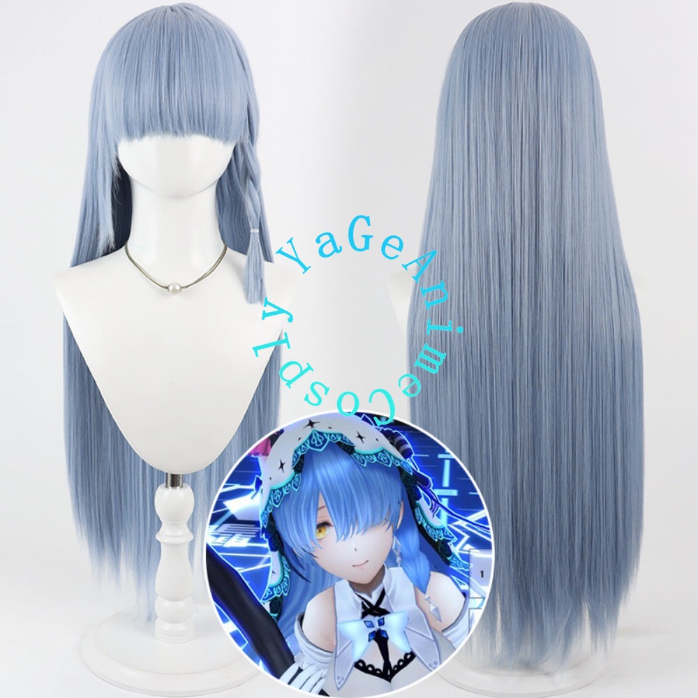 Re Zero Rem Cosplay Wig Long L - огляд і ціна Re Zero Rem Wig