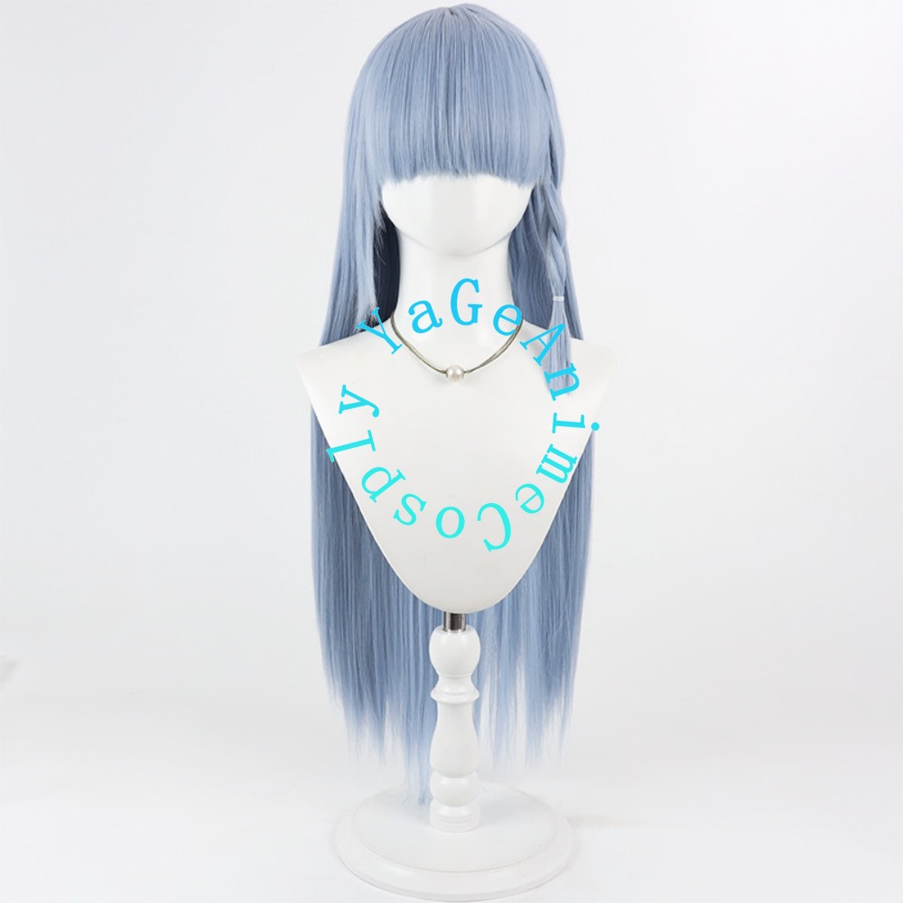 Re Zero Rem Cosplay Wig Long L - огляд і ціна Re Zero Rem Wig