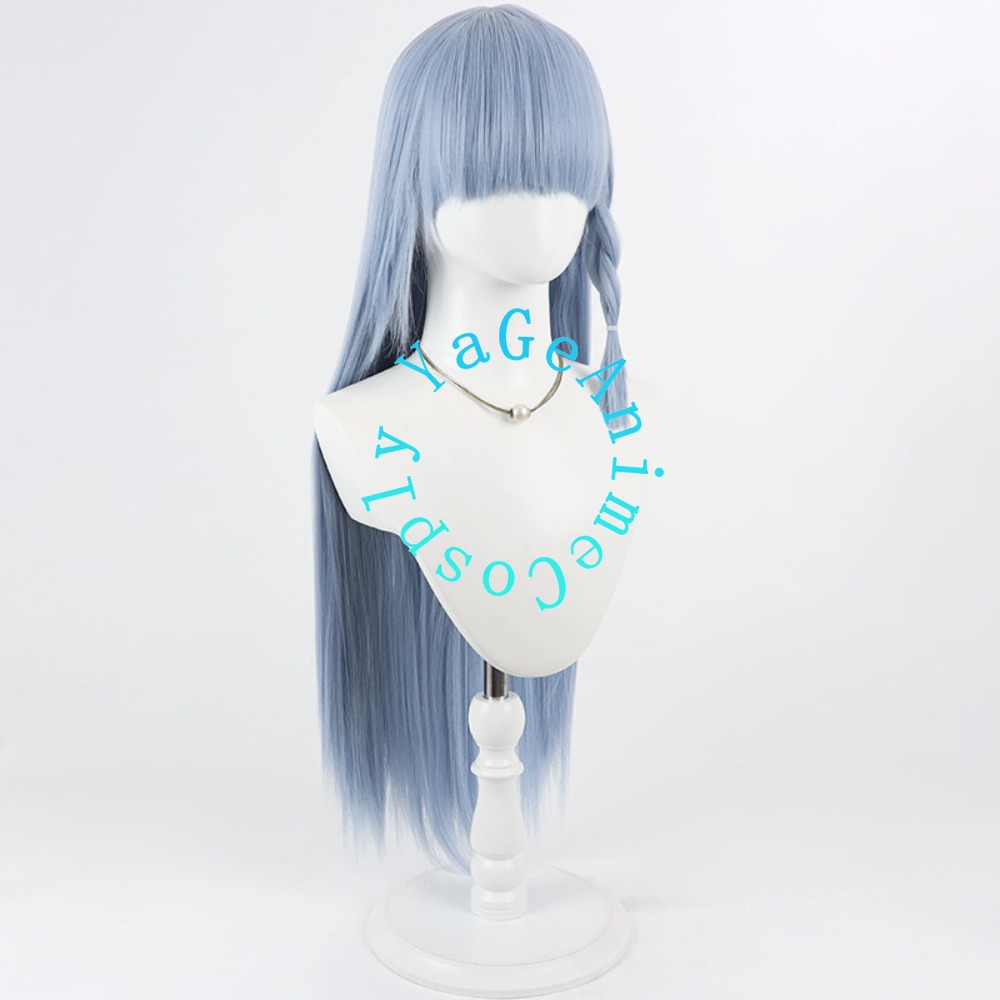 Re Zero Rem Cosplay Wig Long L - огляд і ціна Re Zero Rem Wig