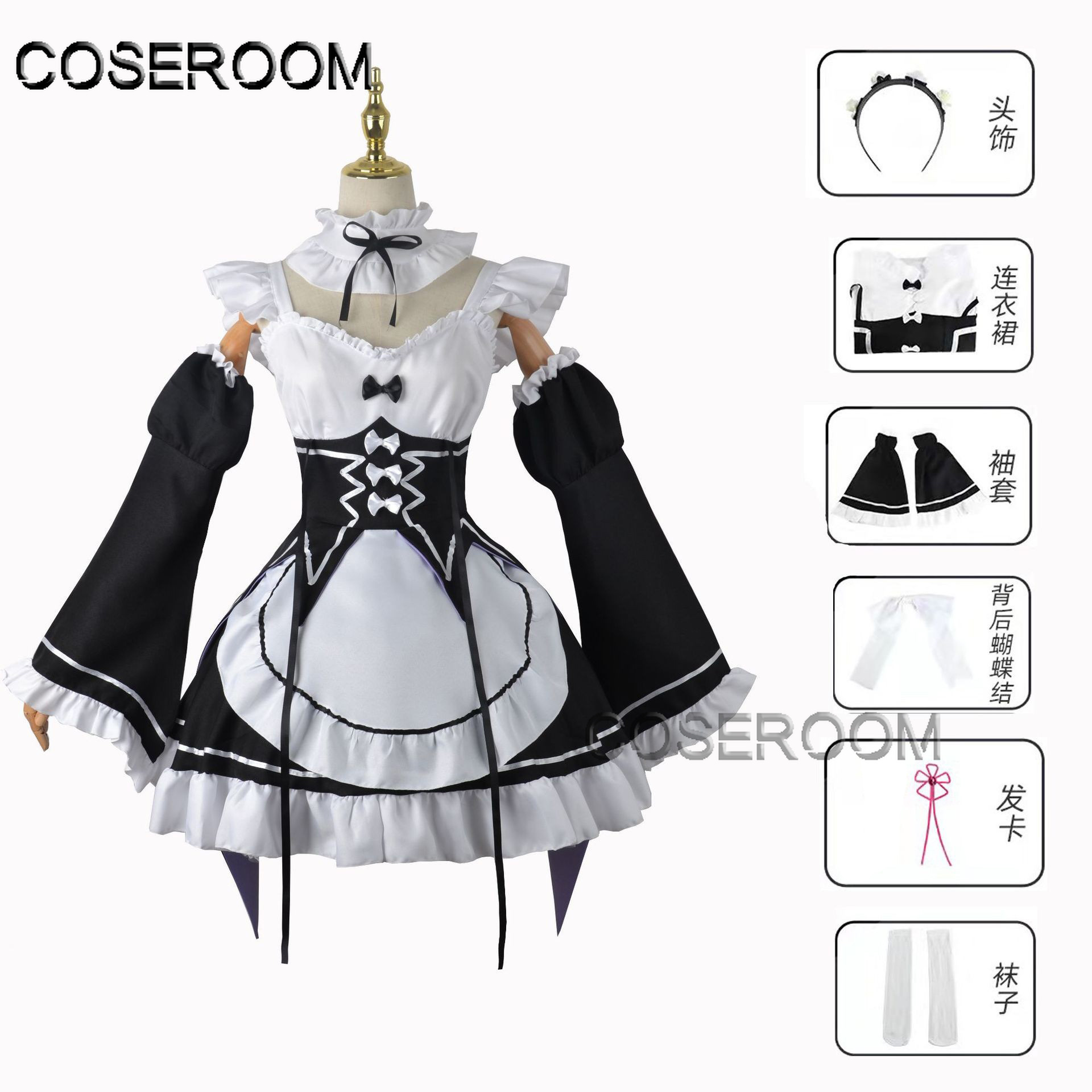 Re Zero Kara Hajimeru Isekai S - огляд і ціна Re Zero Rem Wig