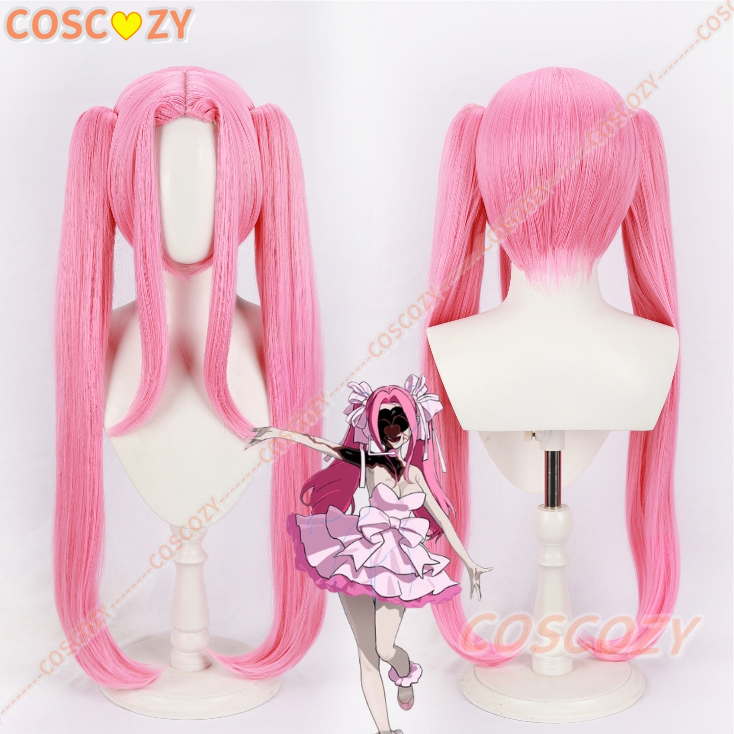 Zombie Stage Mizi Cosplay Wig  - огляд і ціна Anime Zombie Cosplay
