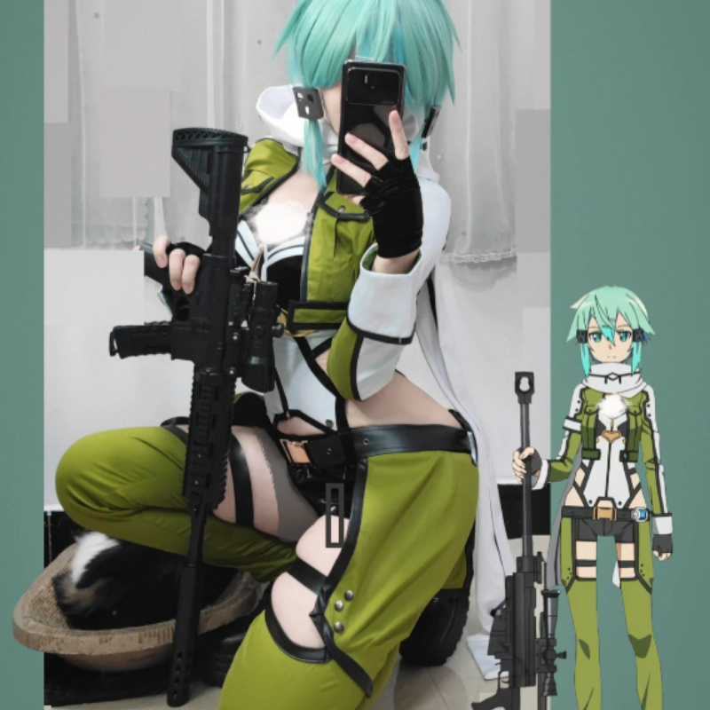 SAO Sword Art Online GGO Sinon - огляд і ціна Cosplay Anime Online