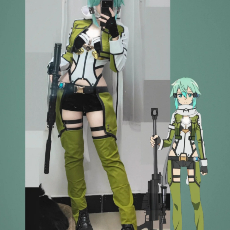 SAO Sword Art Online GGO Sinon - огляд і ціна Cosplay Anime Online