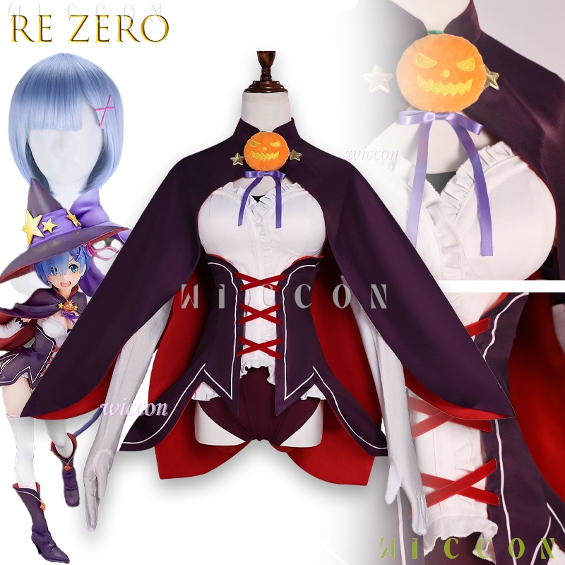 Halloween Adults Cos Re life I - огляд і ціна Re Zero Rem Wig