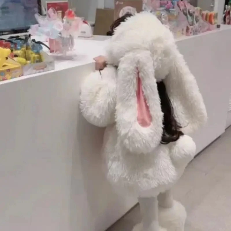 Girls Lovely Cartoon Plush Rab - огляд і ціна Kids Cosplay Anime