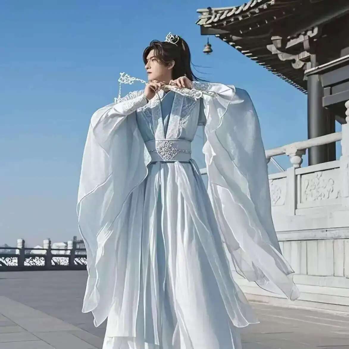 Large Size 3XL Hanfu Men Chine - огляд і ціна Anime Cosplay Dress For Men